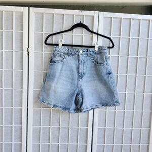Zara Light Blue Jean Shorts